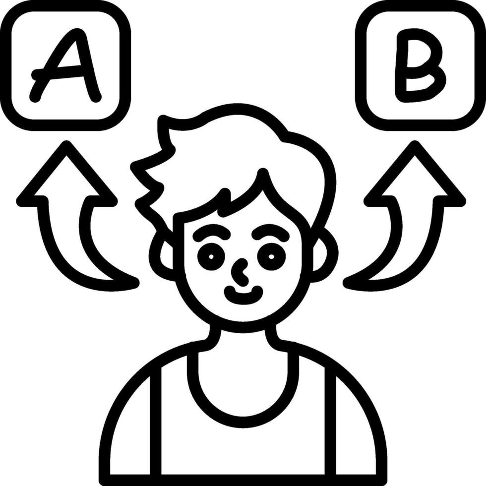 Decision Making UI Pack Element Layout vector