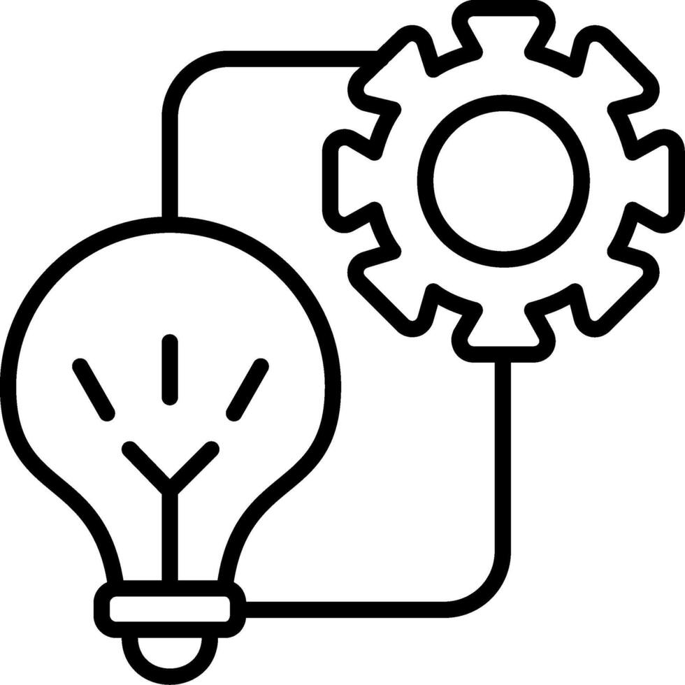 Implementation Tech Style Mark Graphic vector