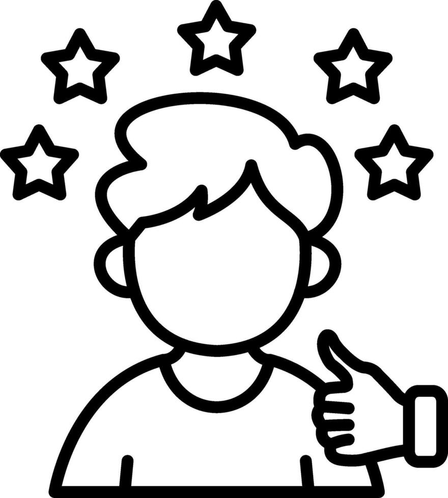 Best Customer Experience Mobile App Symbol Layout vector