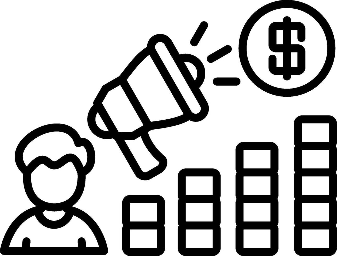 Promotion Simplified UX Element Iconography vector