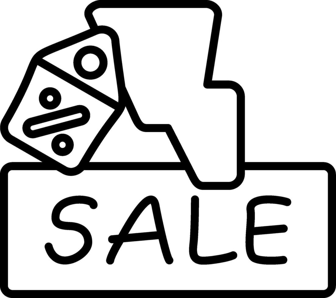 Flash Sale UX Friendly Element Layout vector