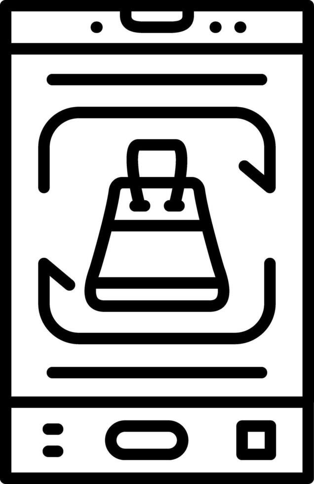 Return Policy Simplified UX Element Iconography vector