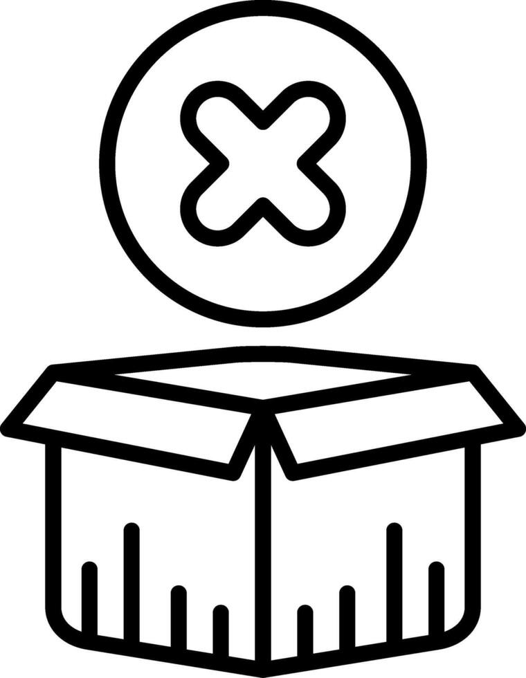 Out of Stock Interactive Mark Design Graphic vector