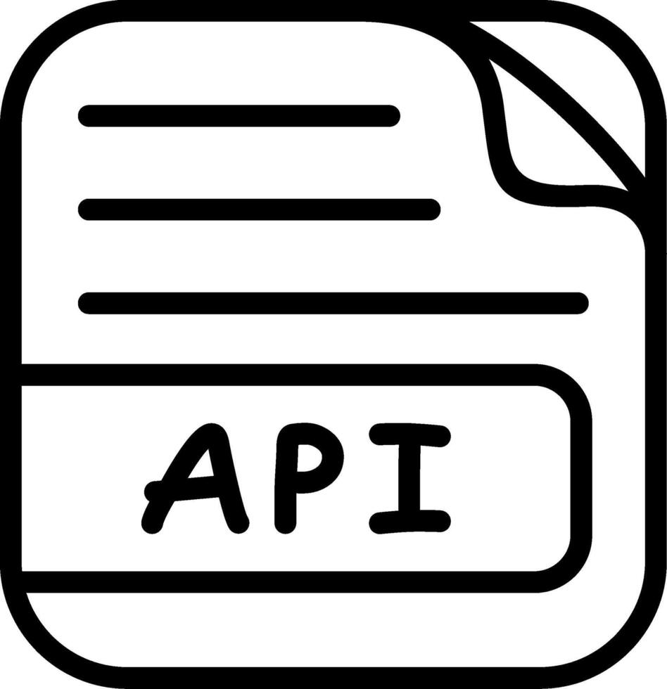 api archivo producto interfaz visual elemento vector