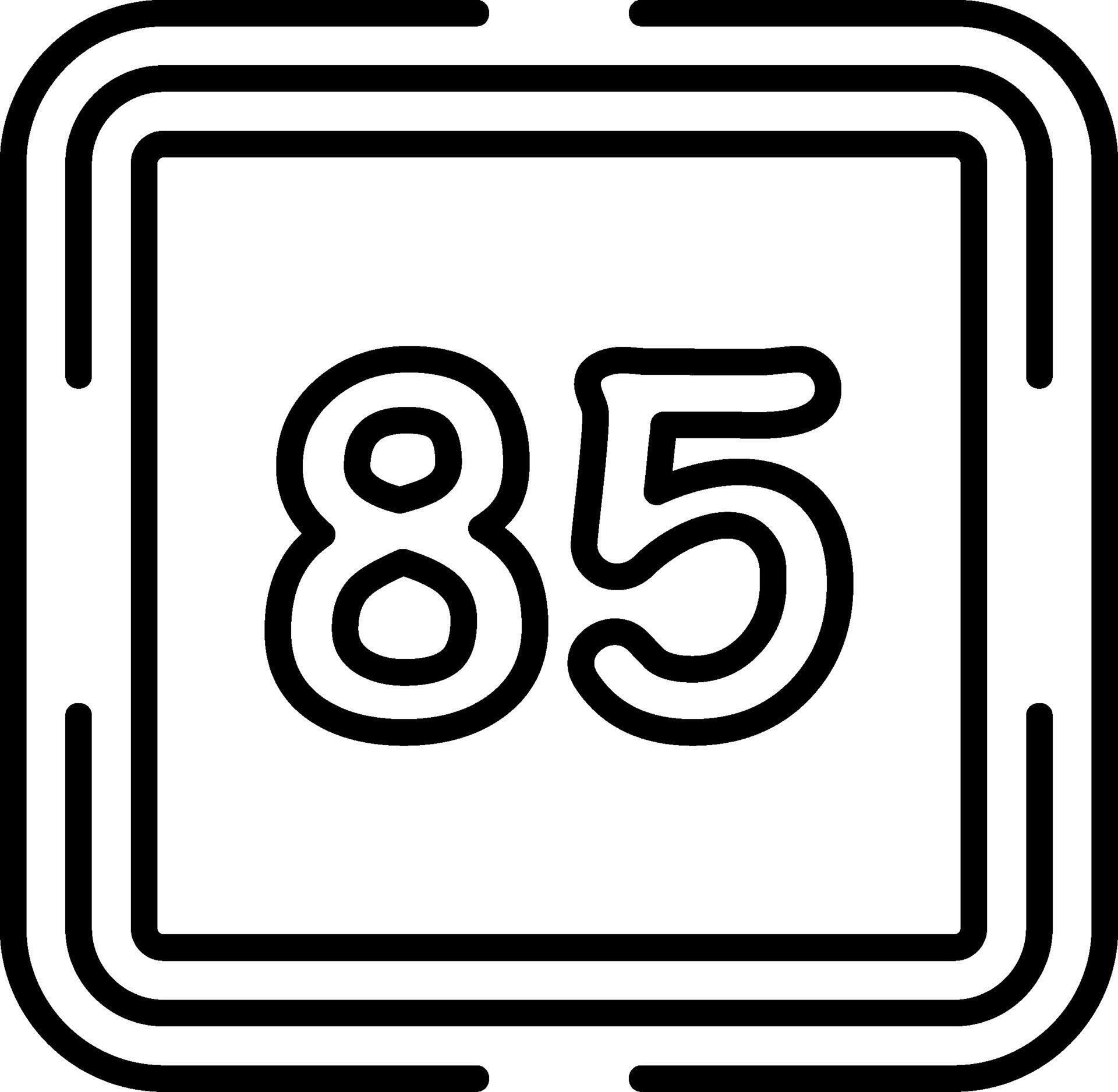 Counting Eighty Five Tech UI Element Layout 71577215 Vector Art at Vecteezy