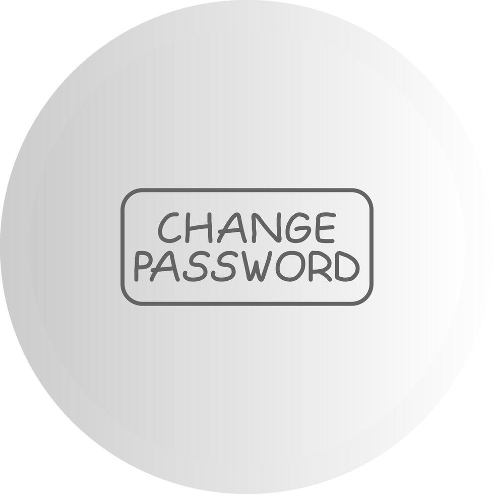 Change Password Display Ready Asset vector
