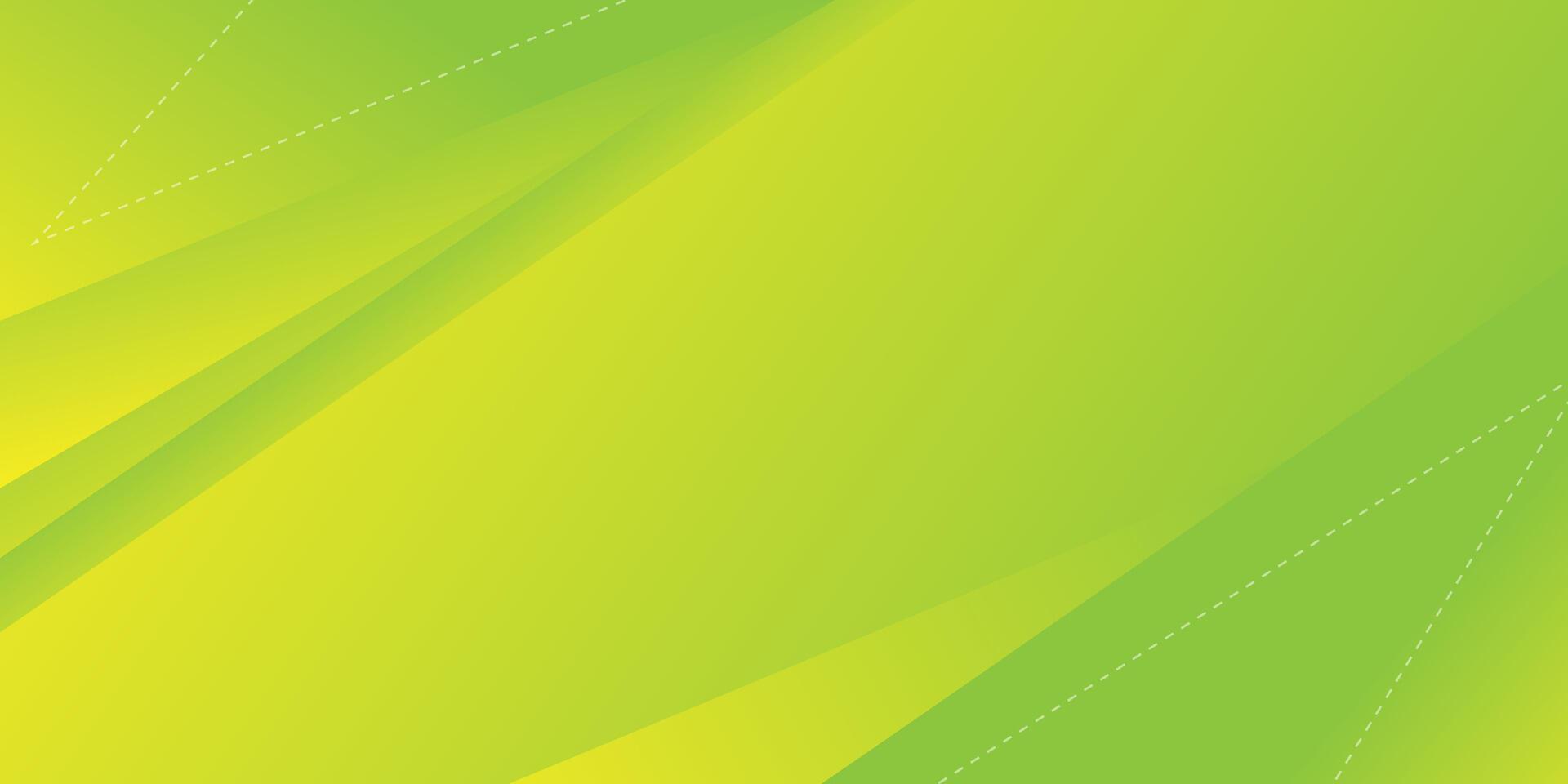 Abstract Green and Yellow Gradient Background with Diagonal Lines. vector