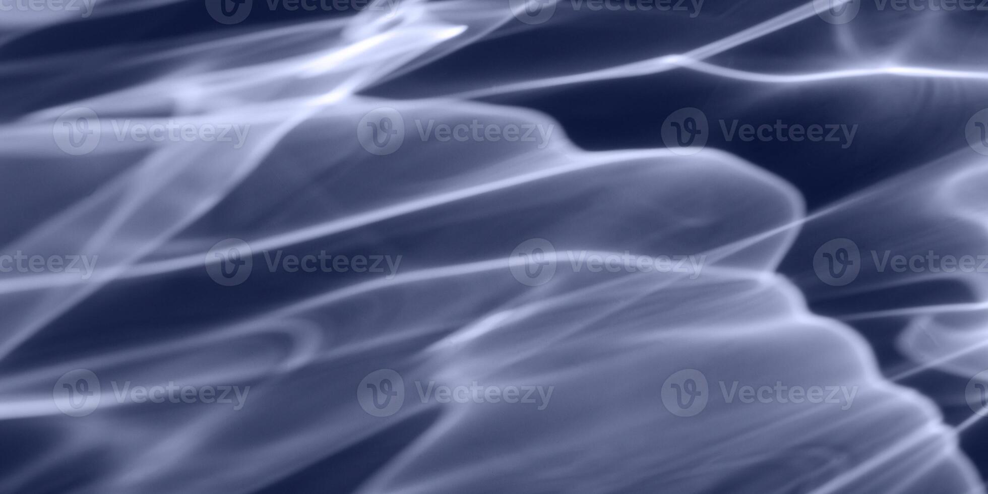 Abstract sunlight lines background blue background, natural glare from lights, white blue monochrome banner, gradient color, blurred bokeh texture as Glittering aesthetic textured pattern, future dusk photo