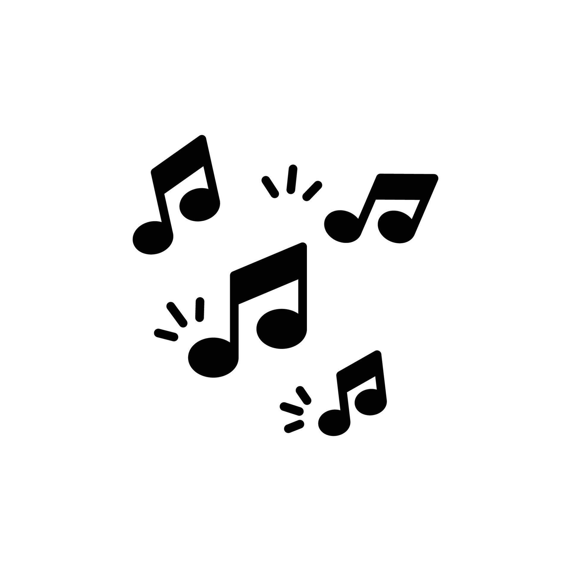 Music Note Solid Icon 71593790 Vector Art at Vecteezy