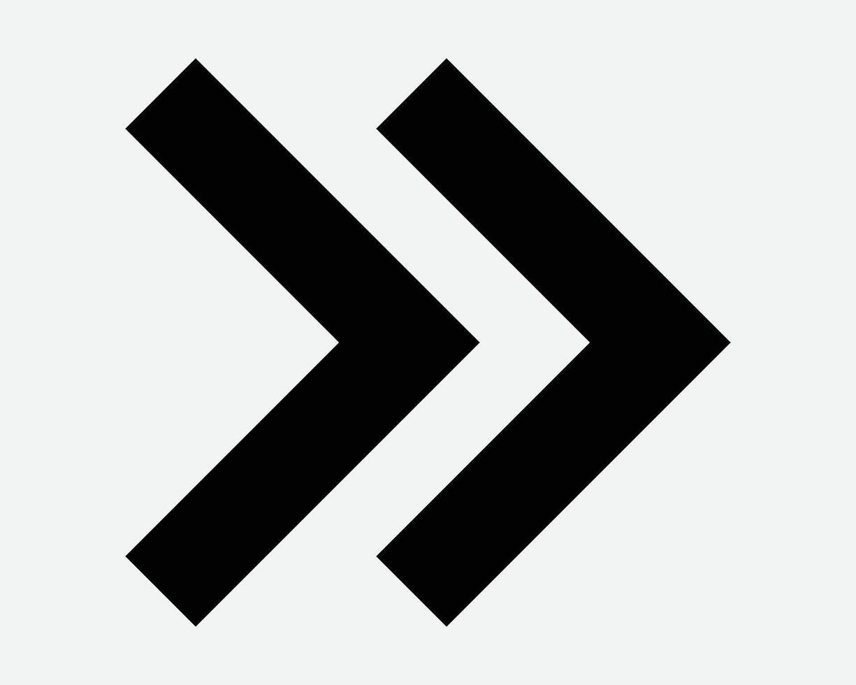 Double Right Arrow Icon Two East Side Slide Next Pointer Point Sign 2 Arrowhead Pointing Eastward Symbol Slider Swipe Motion Direction Path Pathway vector