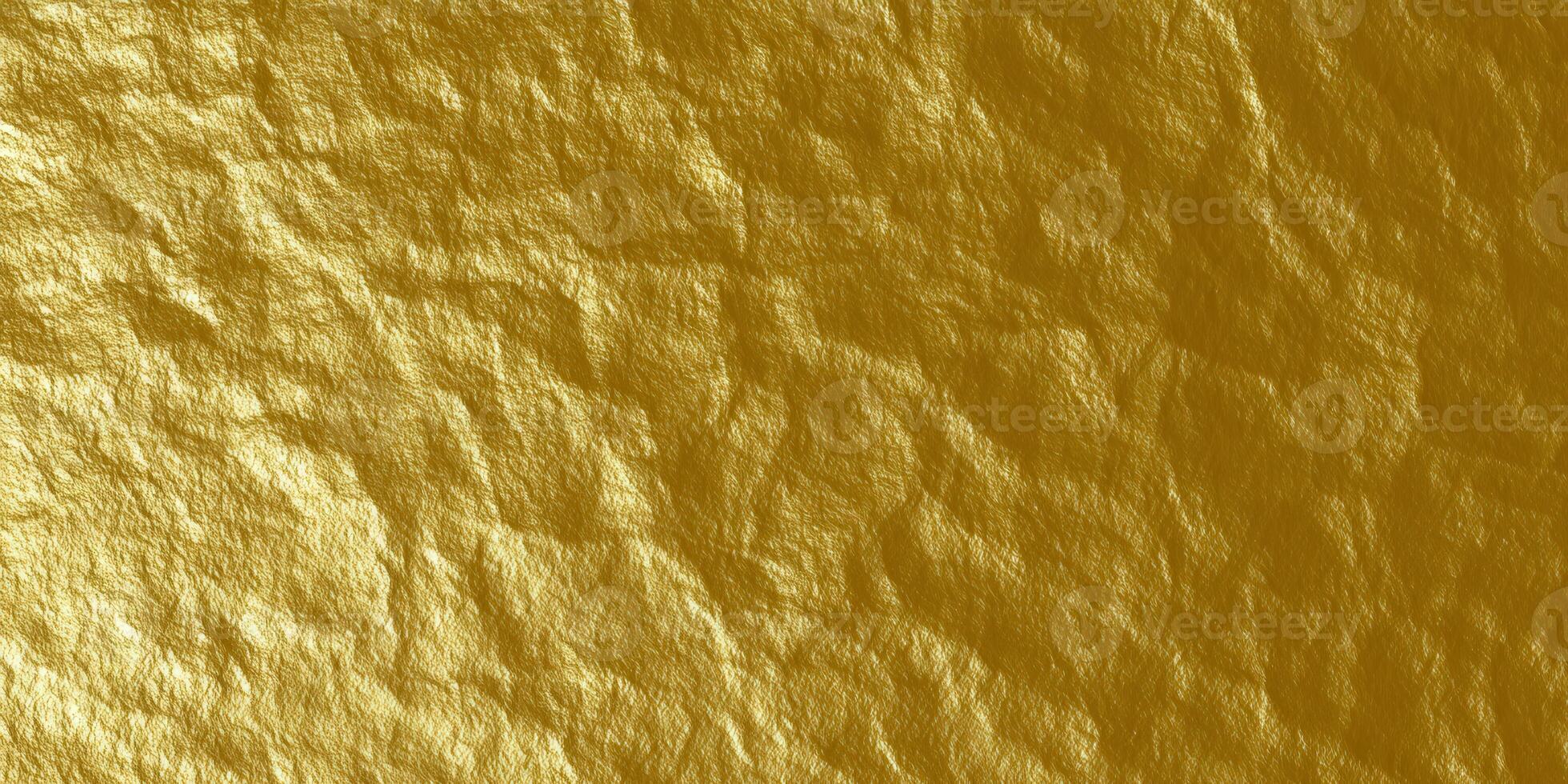 A golden texture creating a luxurious and elegant background design. photo