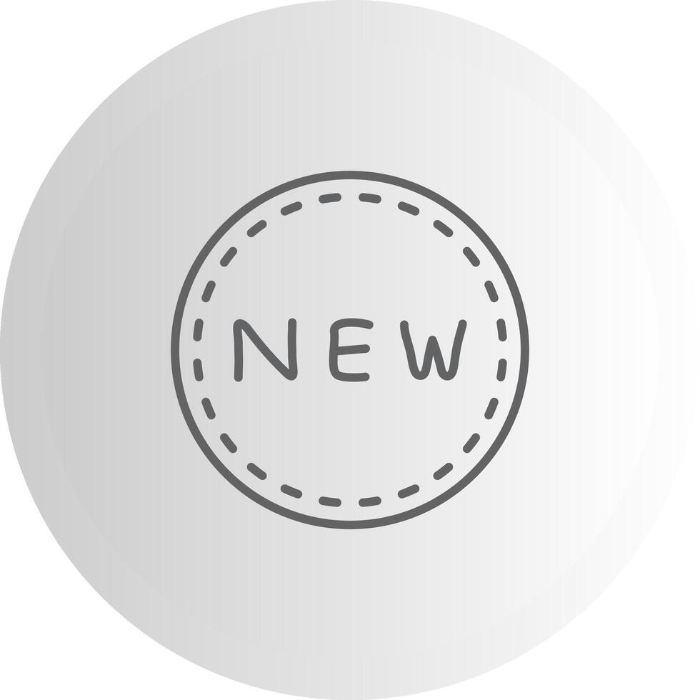 New Wireframe Graphic Object Layout vector