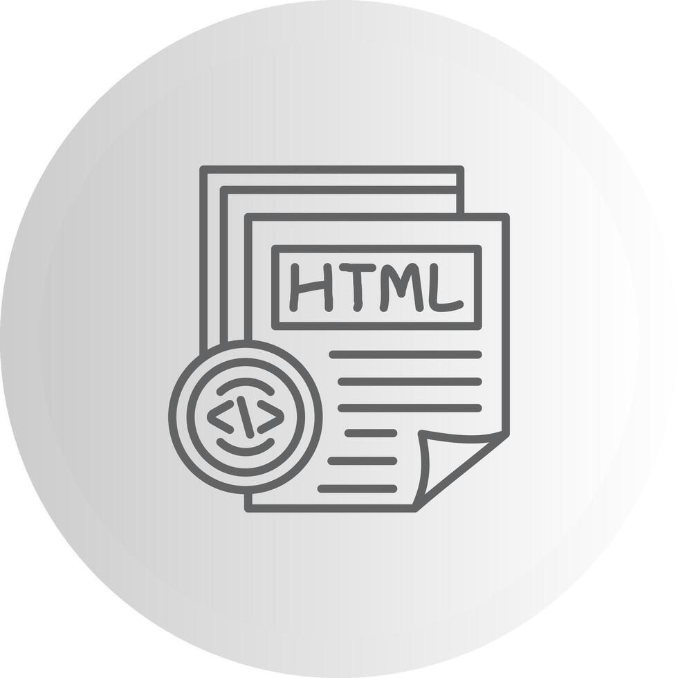 Html File Mobile App Symbol Layout vector