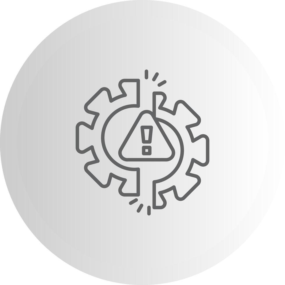 Disruption Iconic Design Element Layout vector