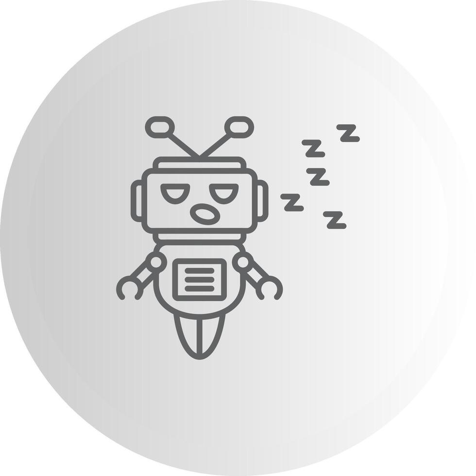 Bot Tech UI Element Layout vector