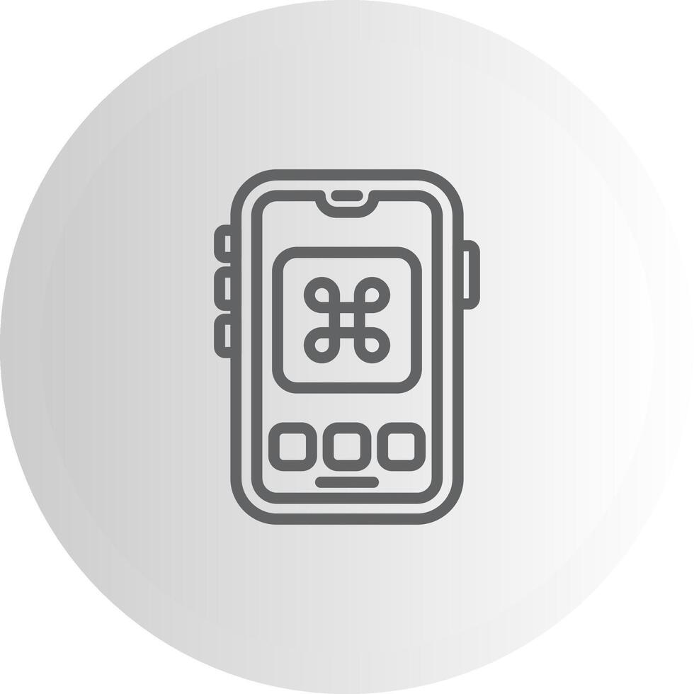 Mobile Command High Resolution Sketch Graphic vector