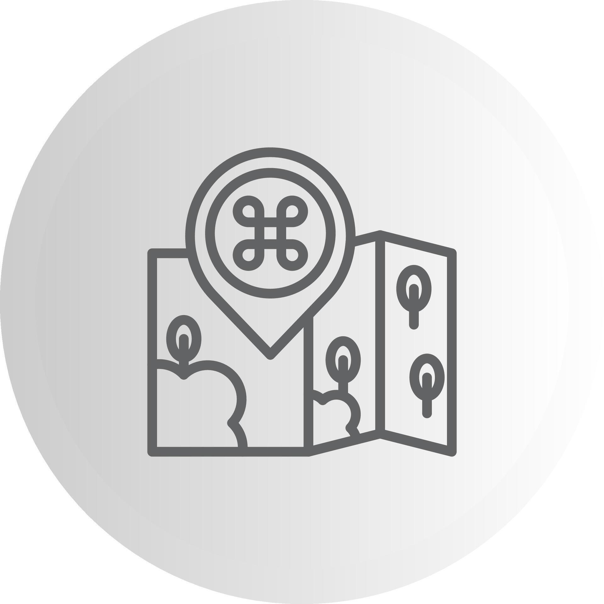 Location Command Interface Friendly Graphic Element 71623917 Vector Art ...
