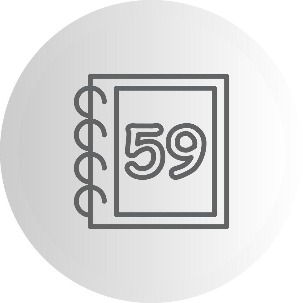 Math Fifty Nine Wireframe Graphic Object Layout vector