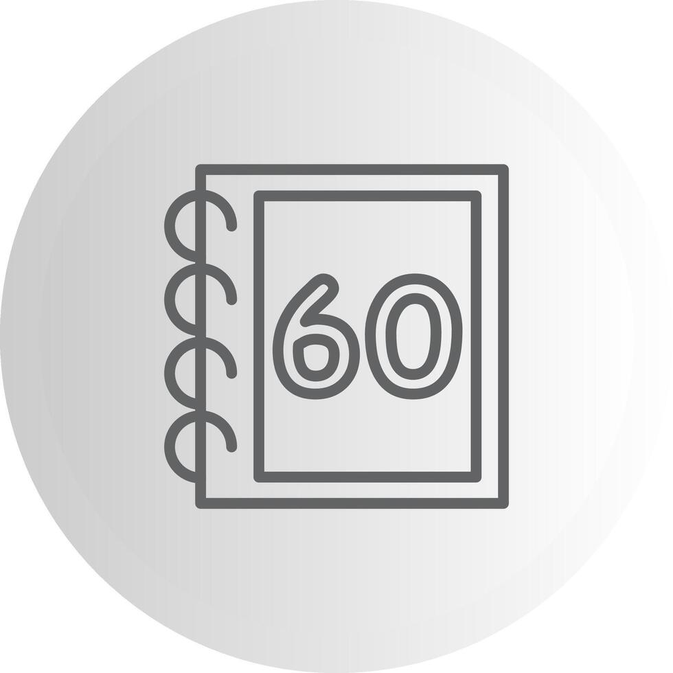 Math Sixty Mobile Optimized Art Layout vector