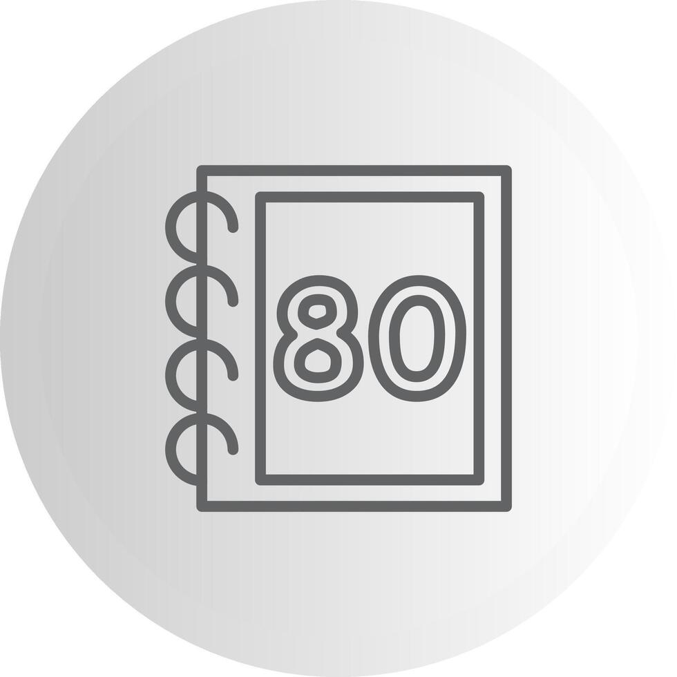 Math Eighty Mobile Optimized Art Layout vector