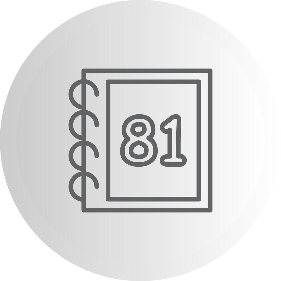 matemáticas ochenta uno resumen ui elemento diseño vector