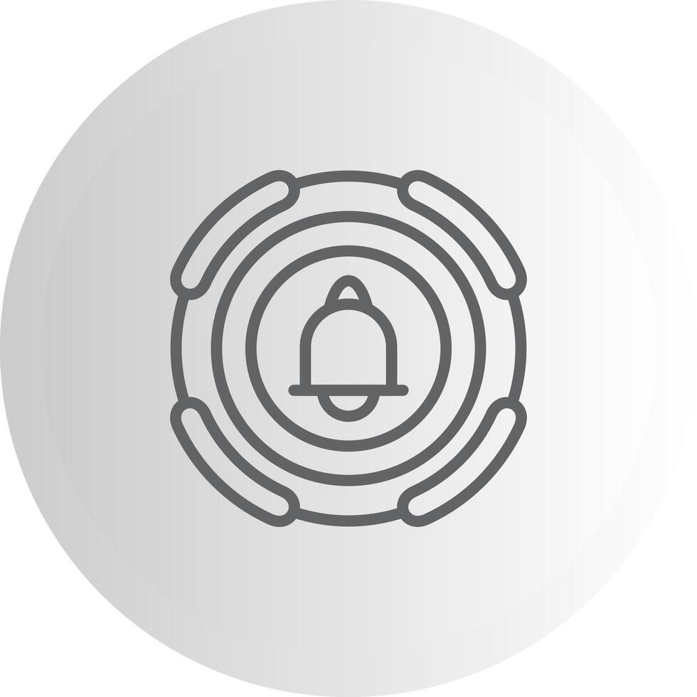 Alarm Interface Friendly Graphic Element vector