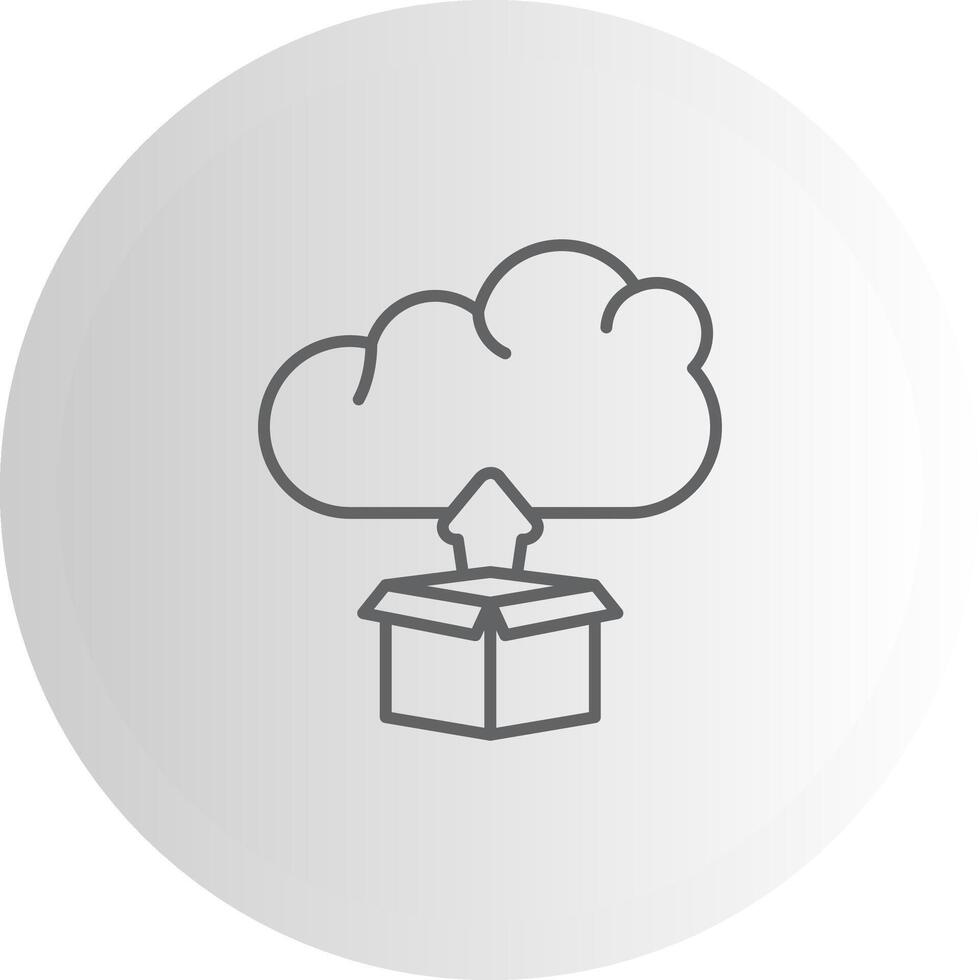 nube aplicación despliegue limpiar ux bosquejo ilustración vector