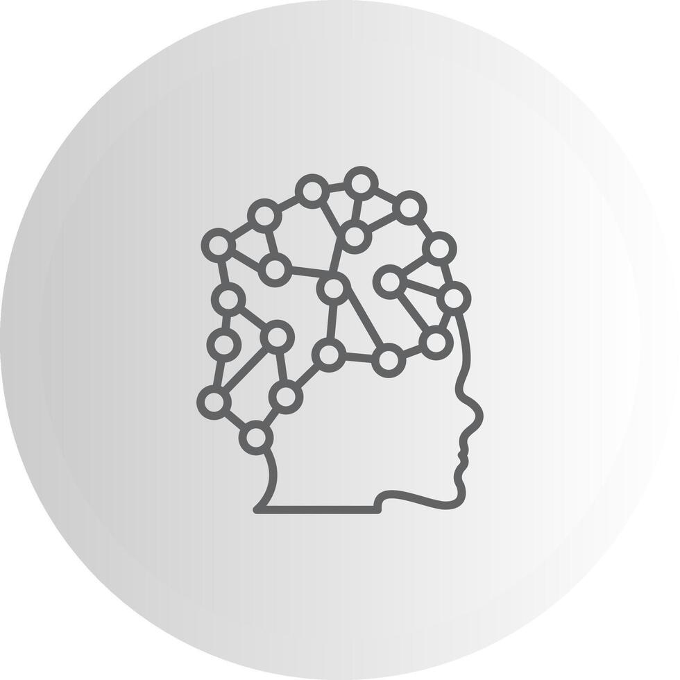 Convolutional Neural Compact Design Glyph Asset vector