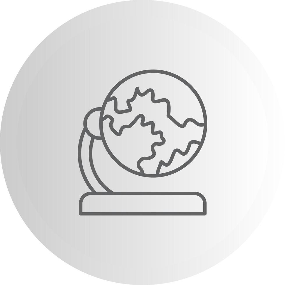 Globe High Resolution Sketch Graphic vector