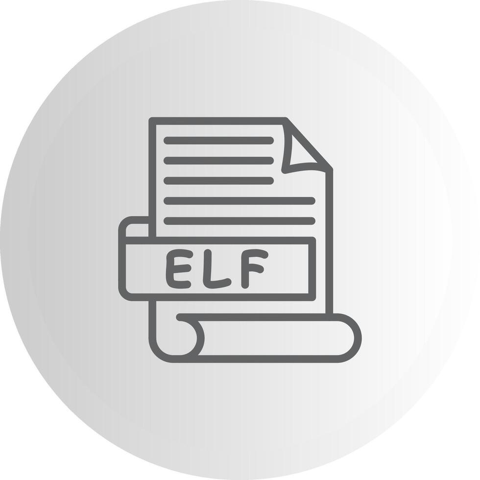 ELF User Interface Graphic Asset vector