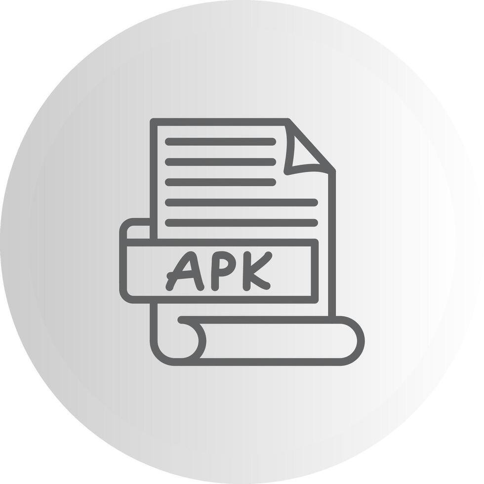 APK Tech UI Element Layout vector