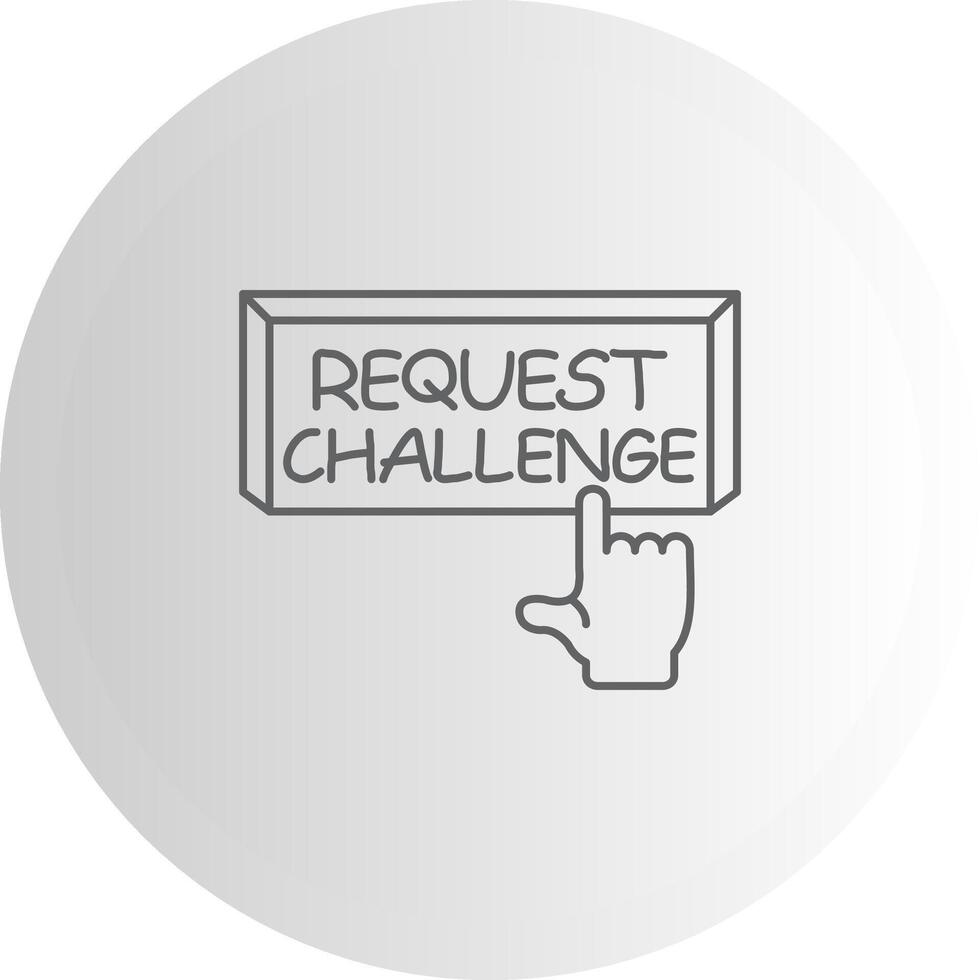 Request Challenge Dynamic Shape Asset vector