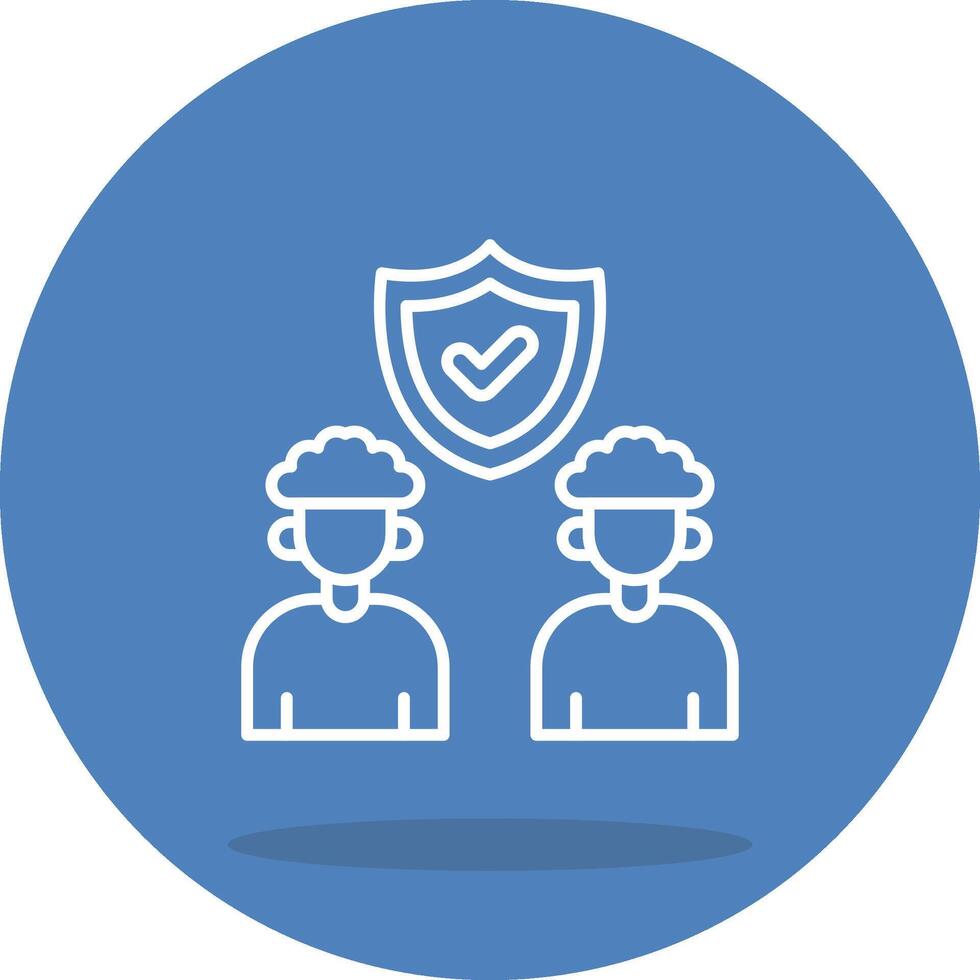 Secure Hired Lightweight Digital Graphic File vector