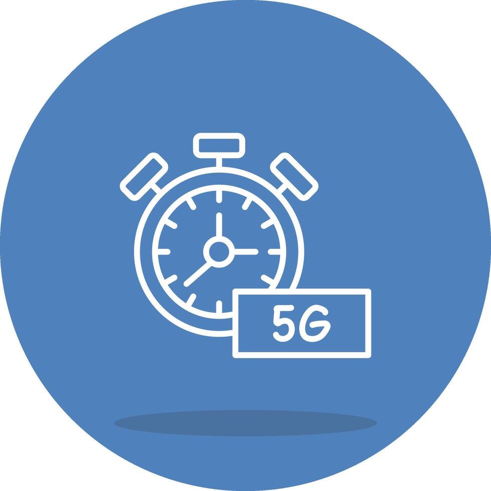 cronómetro compacto ui gráfico diseño vector