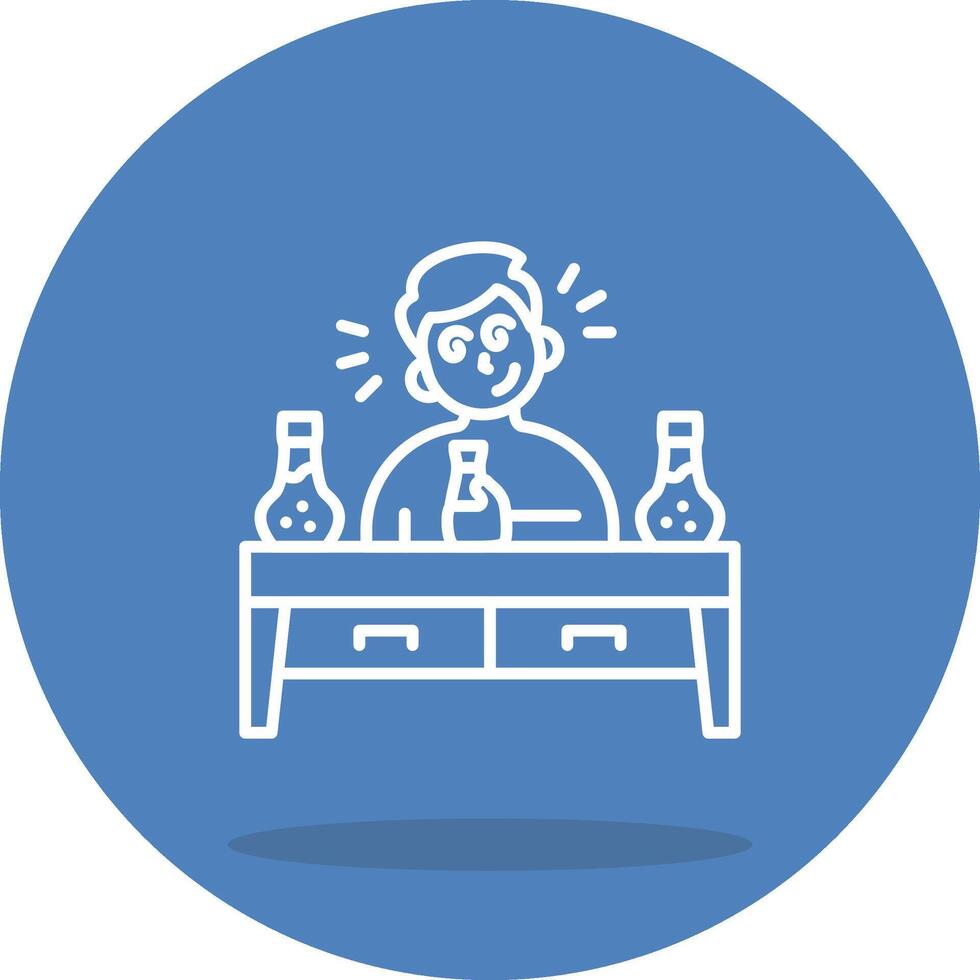 Alcohol Dynamic User Interface Graphic vector