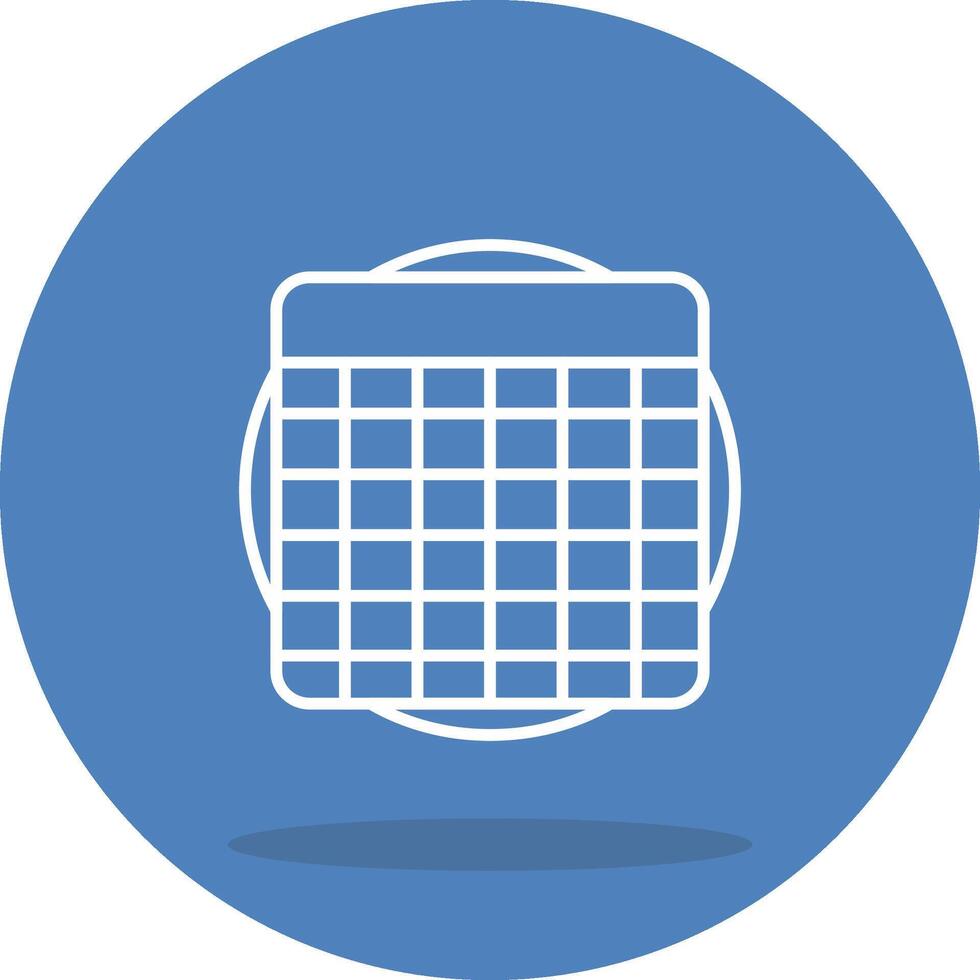 Grid Table Clean Shape Layout vector