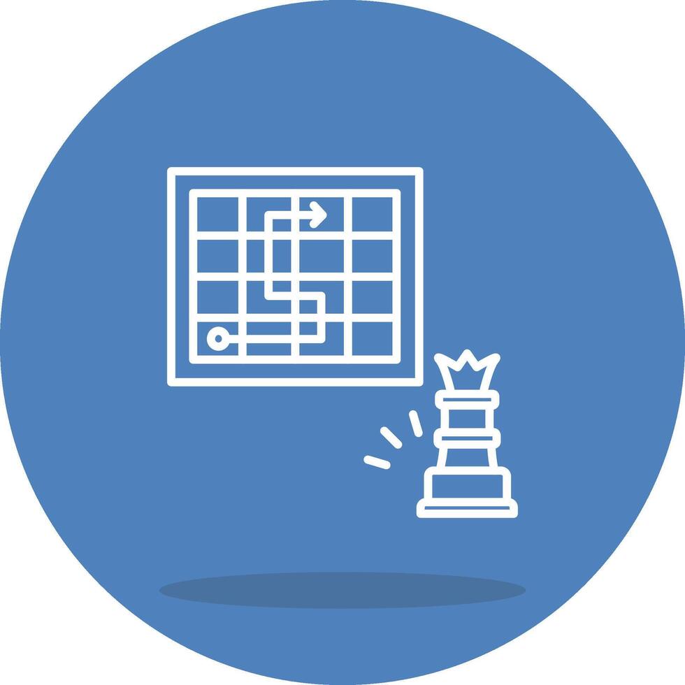 Chess Board Interactive Web Design Asset vector