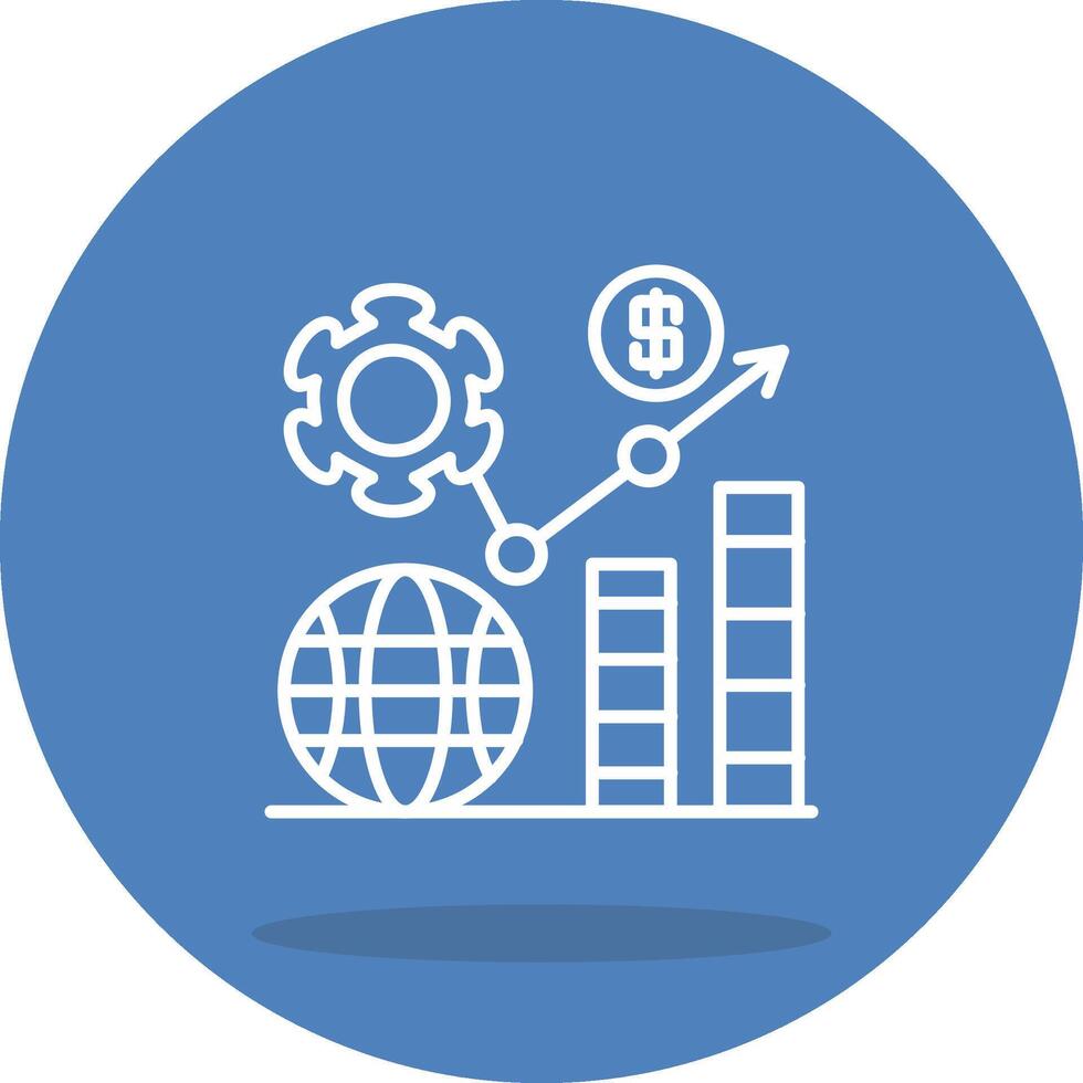 Economic Development Consistent Design Graphic Layout vector