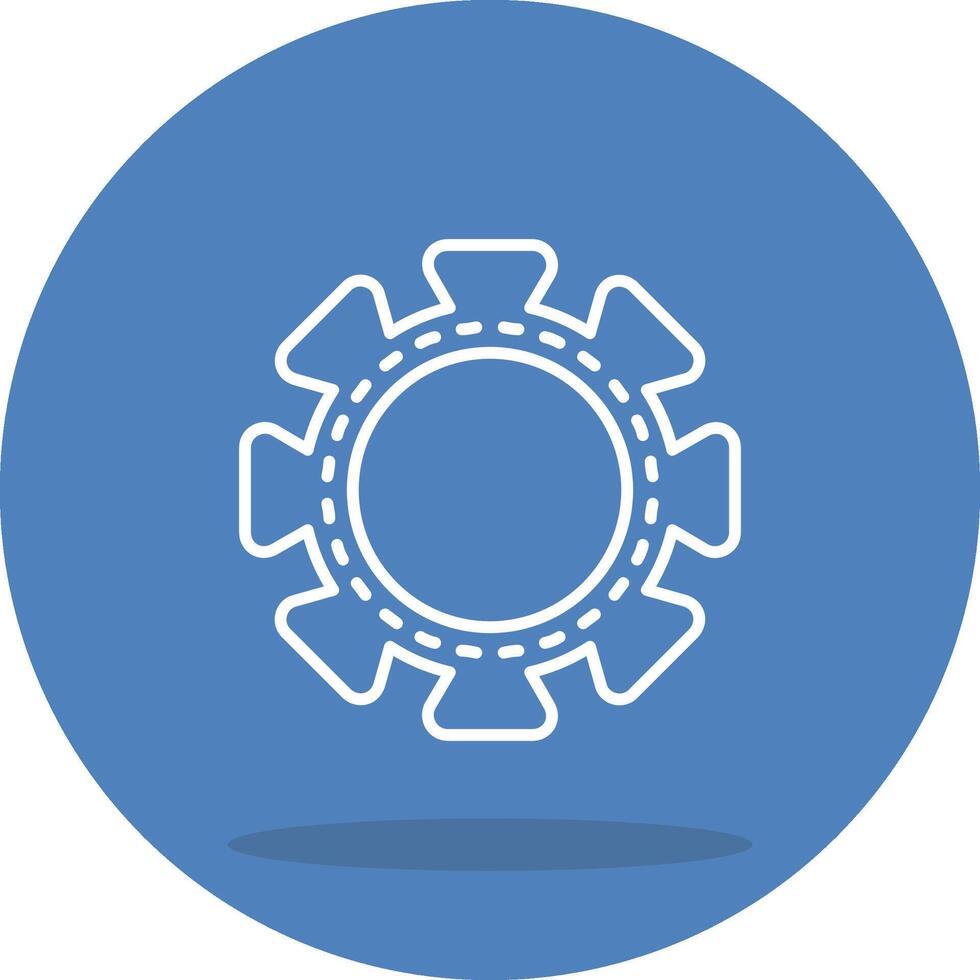 Setting Creative Digital Graphic Object vector