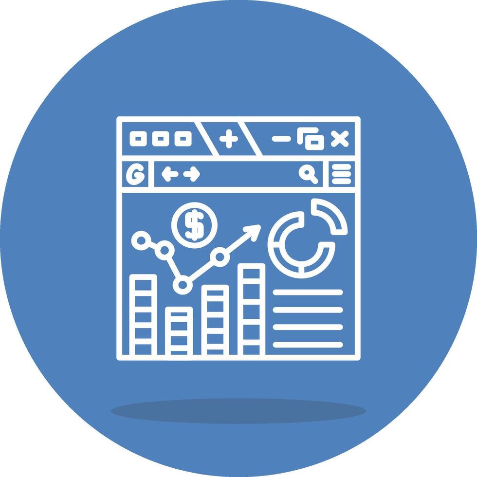 Dashboard Professional UI Design Element vector