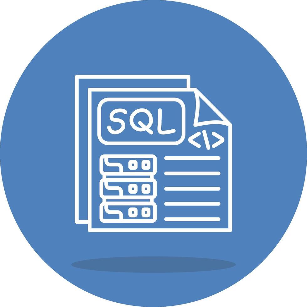 Sql Simplified Visual Graphic Form vector