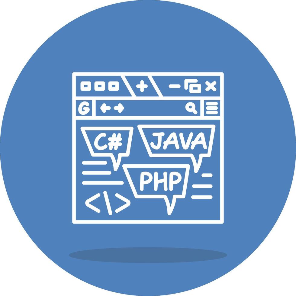 Coding Language Mobile Ready Graphic vector