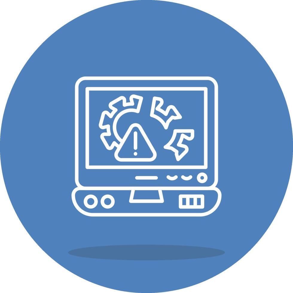 Digital Disruption Sharp Graphic Line Work vector