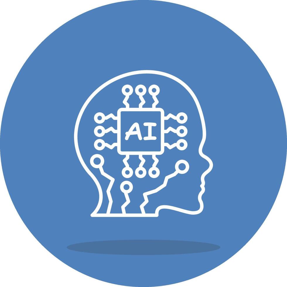 Artificial Intelligence Optimized Web Graphic Layout vector