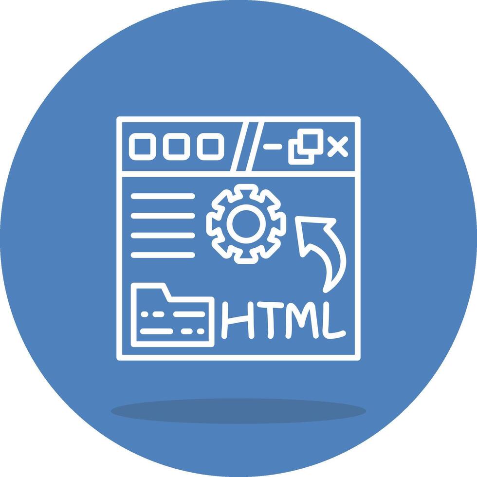 Website Html Functional UI Design Element vector