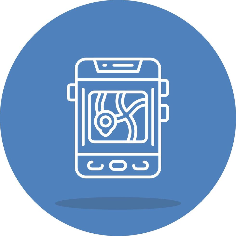 Map Dynamic User Interface Graphic vector