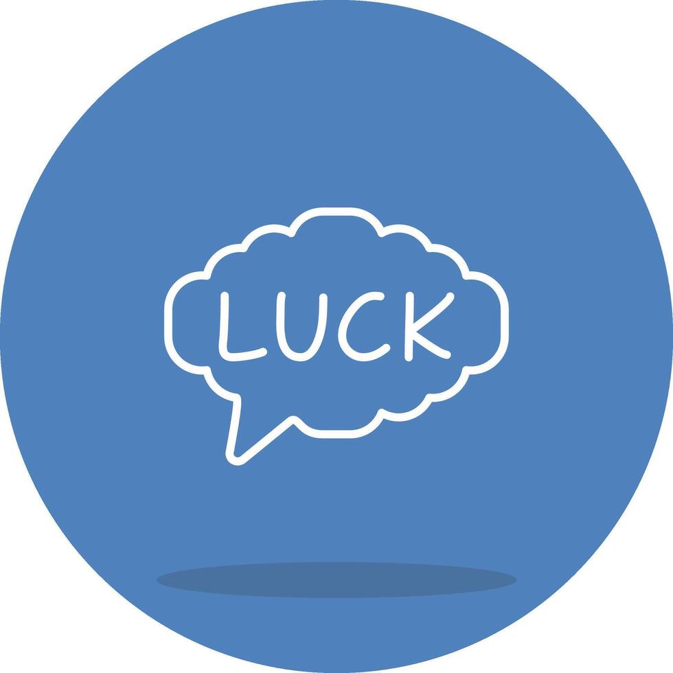 Luck Structured Graphic Design Object vector