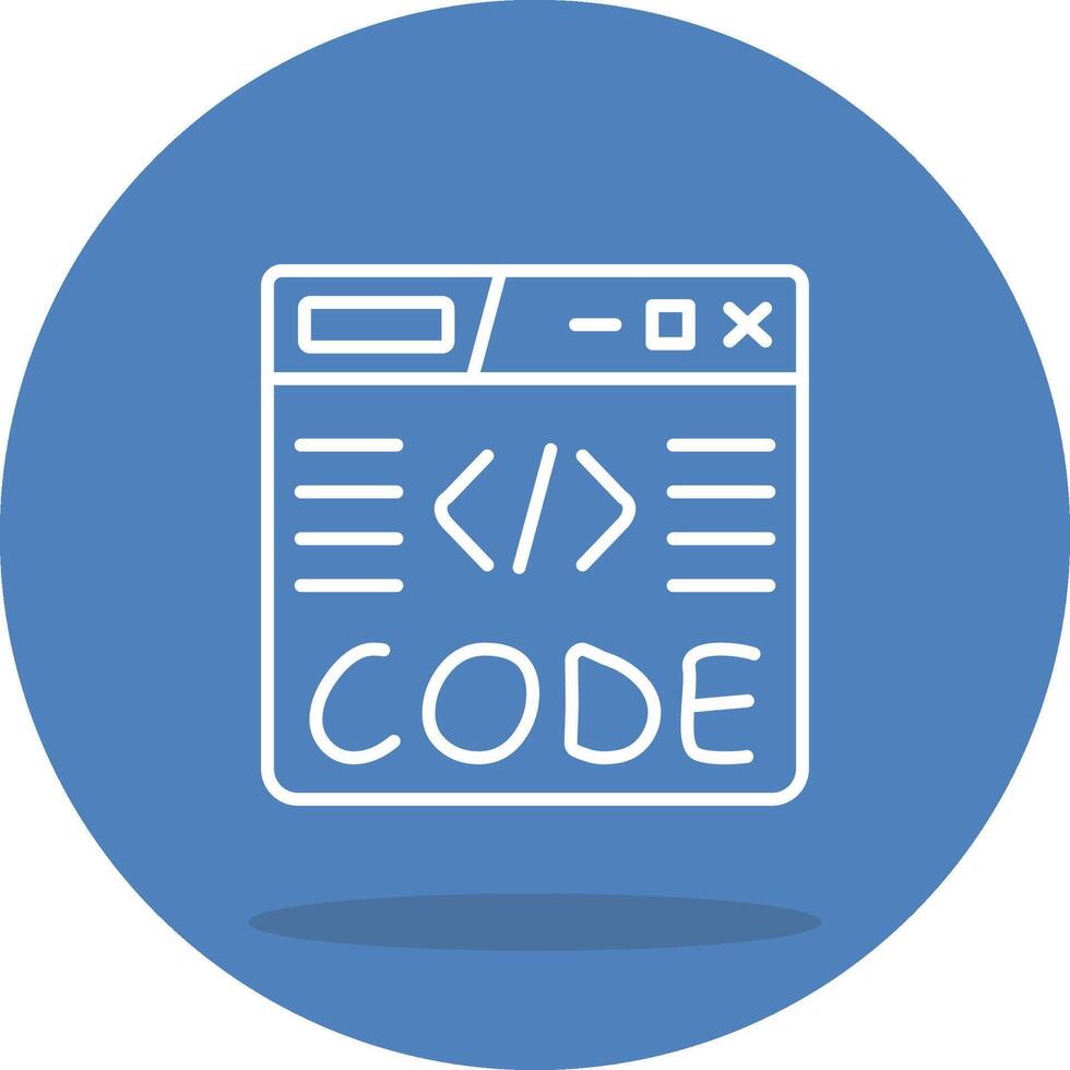 código interactivo web diseño activo vector