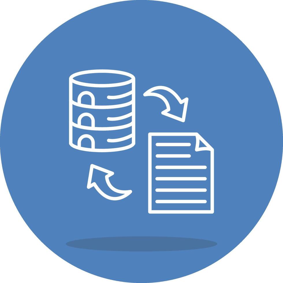 Data Transformation Feature Highlight Symbol vector