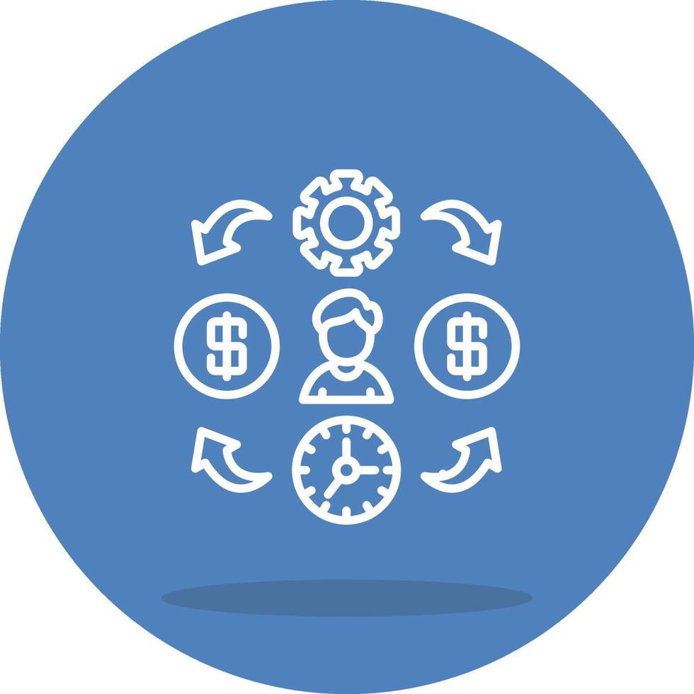 Process Layered Graphic Design Element vector